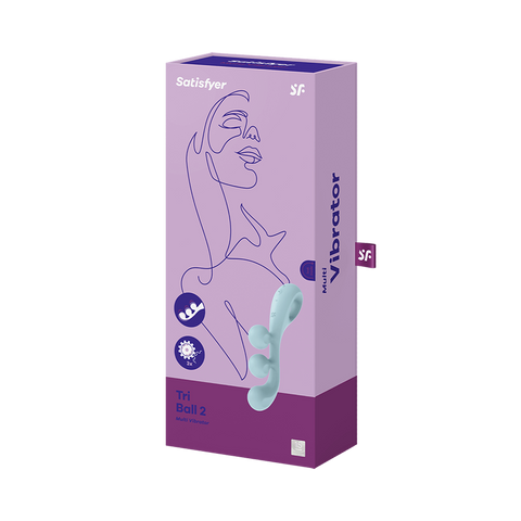 Satisfyer Tri Ball 2 Multi Functions Personal Massager - Rabbit Vibrators