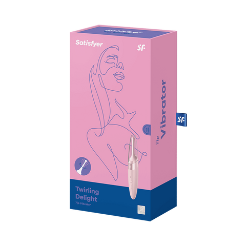 Satisfyer Twirling Delight 40 Functions Clitoral Massager - Remote Control Vibrators