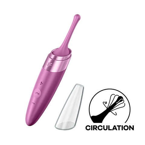 Satisfyer Twirling Delight 40 Functions Clitoral Massager - Remote Control Vibrators
