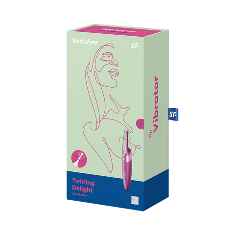 Satisfyer Twirling Delight 40 Functions Clitoral Massager - Remote Control Vibrators