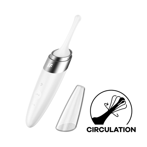 Satisfyer Twirling Delight 40 Functions Clitoral Massager - Remote Control Vibrators