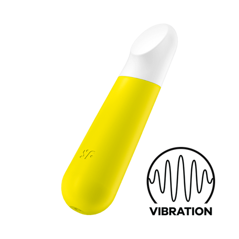 Satisfyer Ultra Power 12 Functions Bullet Vibrator 4 Yellow - Bullet Vibrators