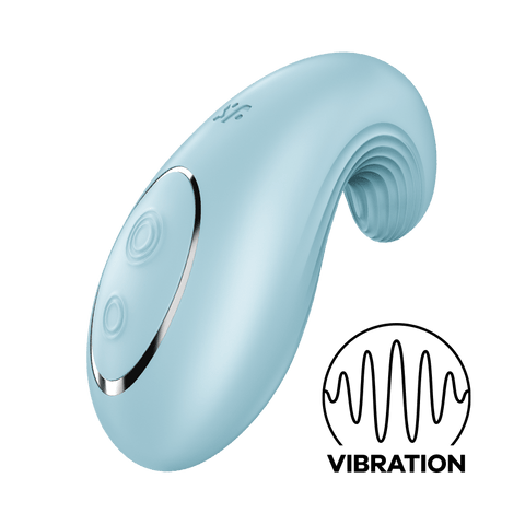Satisfyer Dipping Delight 12 Functions Layon Clitoral Massager - Clit Ticklers and Pulsators
