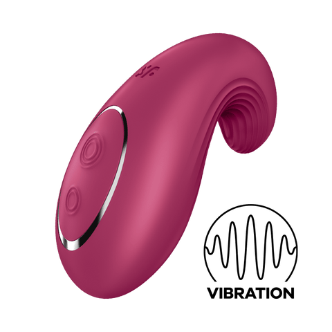 Satisfyer Dipping Delight 12 Functions Layon Clitoral Massager - Clit Ticklers and Pulsators