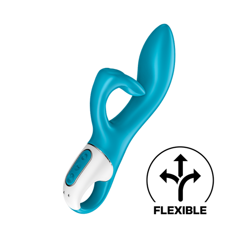 Satisfyer Embrace Me Flexible and Rechargeable Rabbit Vibrator - Bullet Vibrators