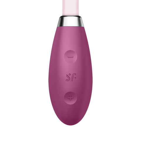 Satisfyer Flex 3 Bendable Silicone G Spot Vibrator - Clit Ticklers and Pulsators