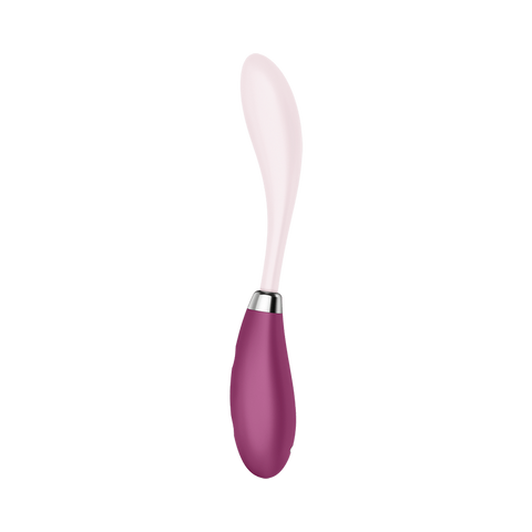 Satisfyer Flex 3 Bendable Silicone G Spot Vibrator - Clit Ticklers and Pulsators