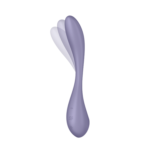 Satisfyer Flex 5 Multi Functions App Contolled G Spot Vibrator - Finger and Tongue Vibrators