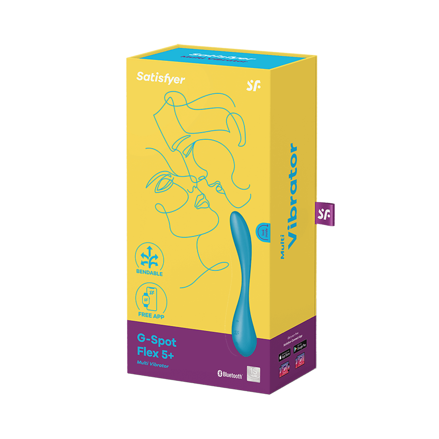 Satisfyer Flex 5 Multi Functions App Contolled G Spot Vibrator Finger and Tongue Vibrators