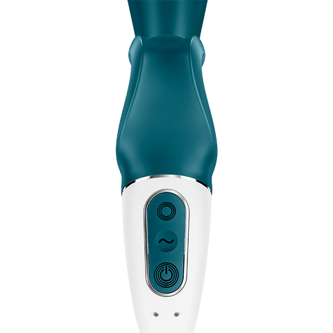 Satisfyer Hug Me App Control Multi Functions Rabbit Vibrator - Clit Ticklers and Pulsators