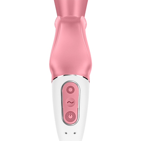 Satisfyer Hug Me App Control Multi Functions Rabbit Vibrator - Clit Ticklers and Pulsators