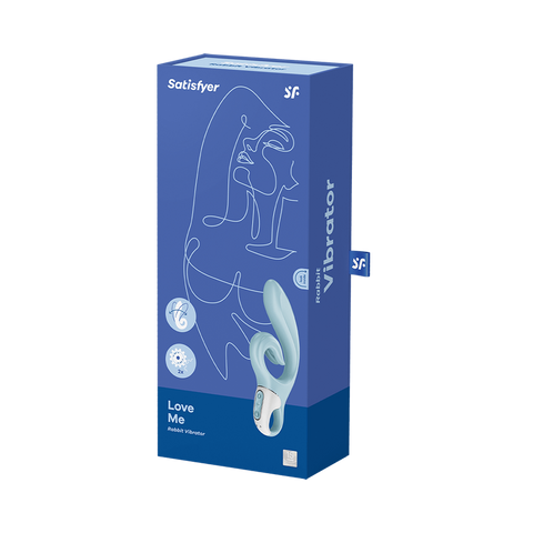 Satisfyer Love Me 24 Functions Silicone Rabbit Vibrator - Rabbit Vibrators