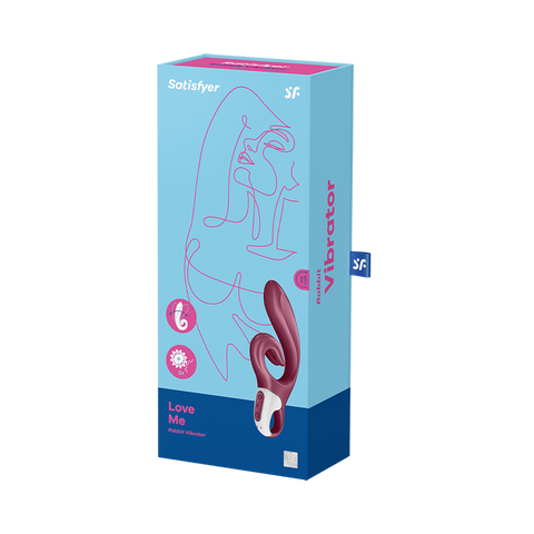 Satisfyer Love Me 24 Functions Silicone Rabbit Vibrator - Rabbit Vibrators