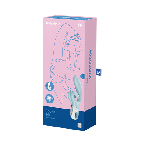 Satisfyer Touch Me 12 Functions Flexible Rabbit Vibrator - Rabbit Vibrators