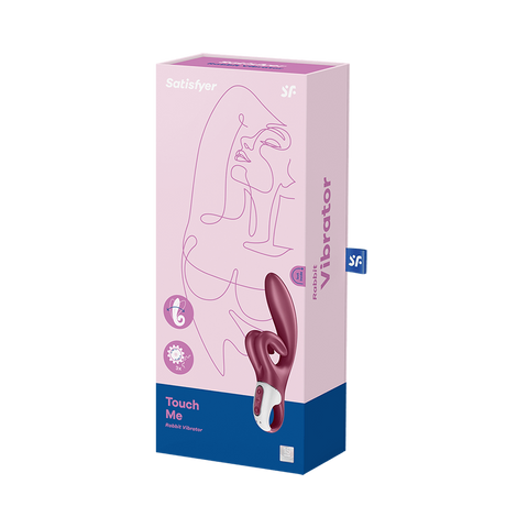 Satisfyer Touch Me 12 Functions Flexible Rabbit Vibrator - Rabbit Vibrators