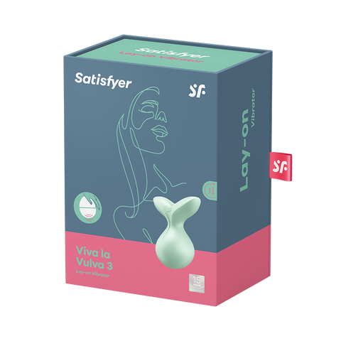 Satisfyer Viva La Vulva 3 Powerful Multi Functions Clitoral Vibrator - Body Wands