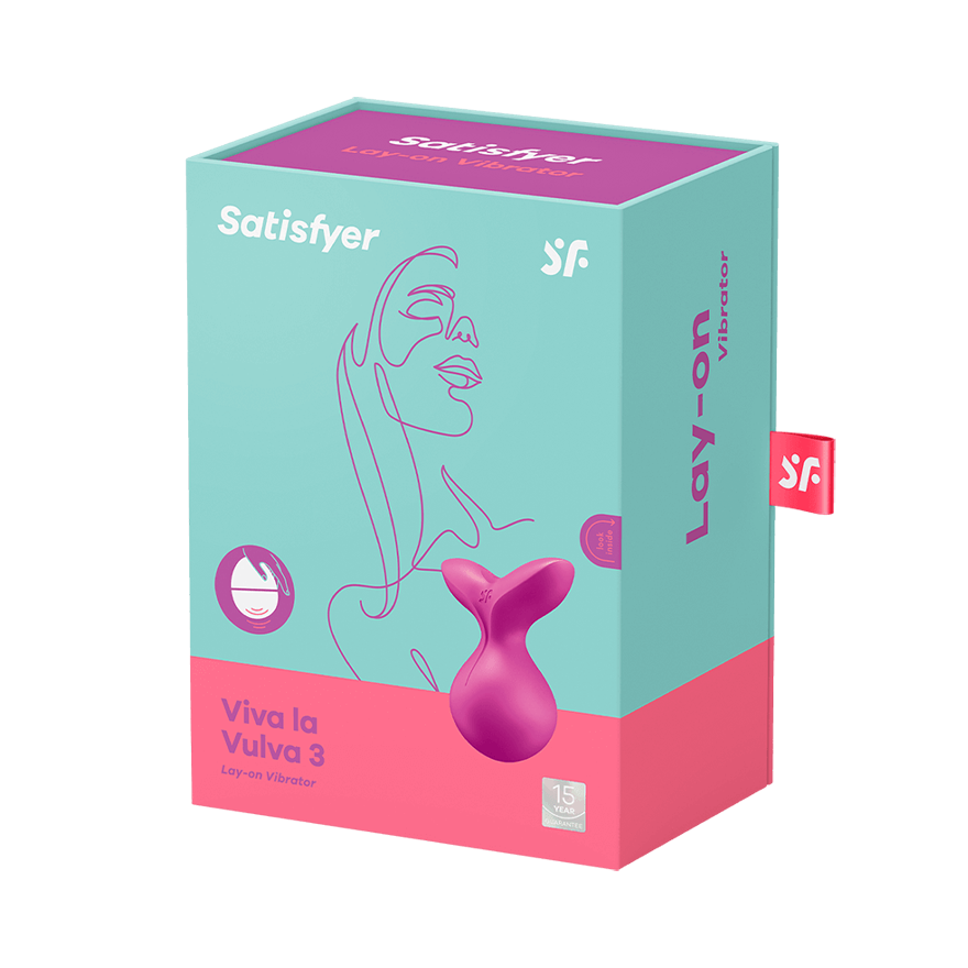Satisfyer Viva La Vulva 3 Powerful Multi Functions Clitoral Vibrator Body Wands