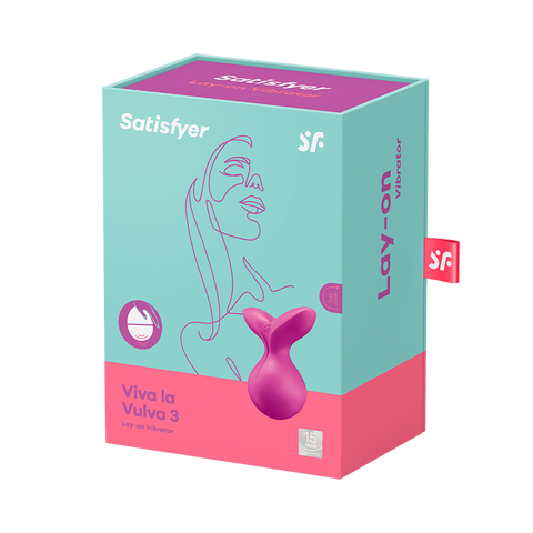 Satisfyer Viva La Vulva 3 Powerful Multi Functions Clitoral Vibrator - Body Wands