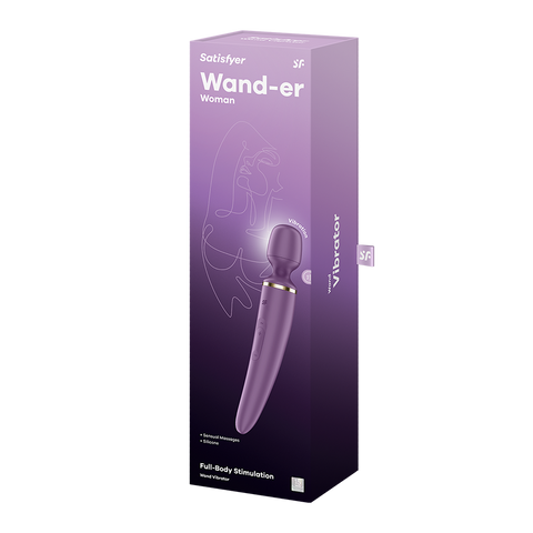 Satisfyer Wand-er Woman 50 Functions Body Wand Massager - Body Wands