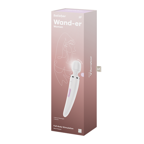Satisfyer Wand-er Woman 50 Functions Body Wand Massager - Body Wands
