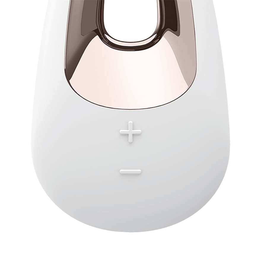 Satisfyer White Temptation 15 Functions Layon Clitoral Vibrator Clit Ticklers and Pulsators