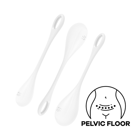 Satisfyer Yoni Power 1 Pelvic Floor Kegel Exerciser Love Balls Luxury Sex Toys