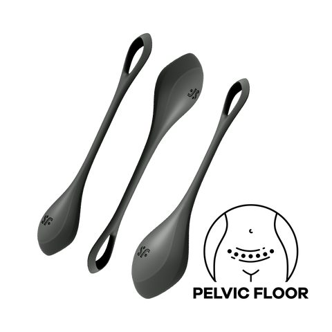 Satisfyer Yoni Power 2 Silicone Keger Exerciser Balls - Bullet Vibrators