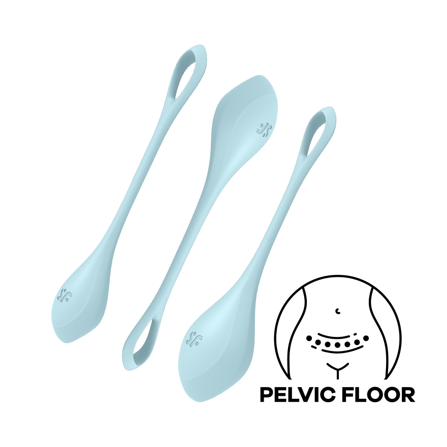 Satisfyer Yoni Power 2 Silicone Keger Exerciser Balls Bullet Vibrators