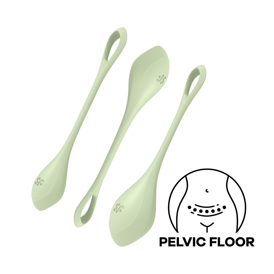 Satisfyer Yoni Power 2 Silicone Keger Exerciser Balls Bullet Vibrators