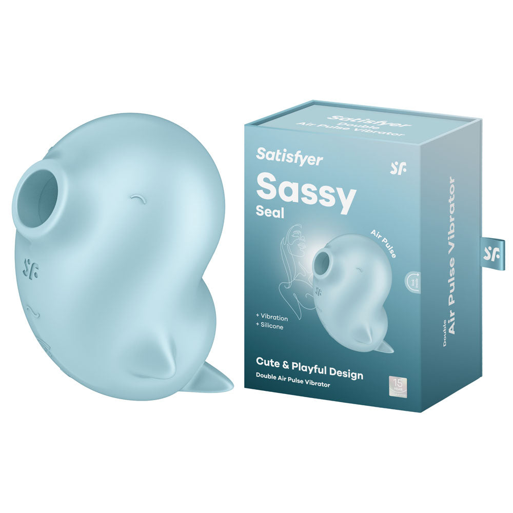 Satisfyer Sassy Seal Air Pulse Stimulator Clit Ticklers and Pulsators