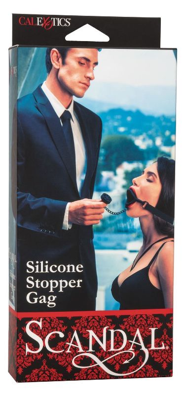 Scandal Silicone Stopper Gag Bondage Gags and Bits