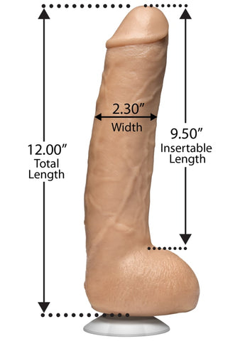 Doc Johnson John Holmes Suction Cup Realistic Cock - Realistic Dildos
