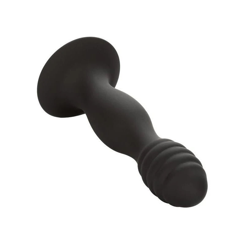 Silicone Ribbed Suction Cup Anal Plug Butt Plugs
