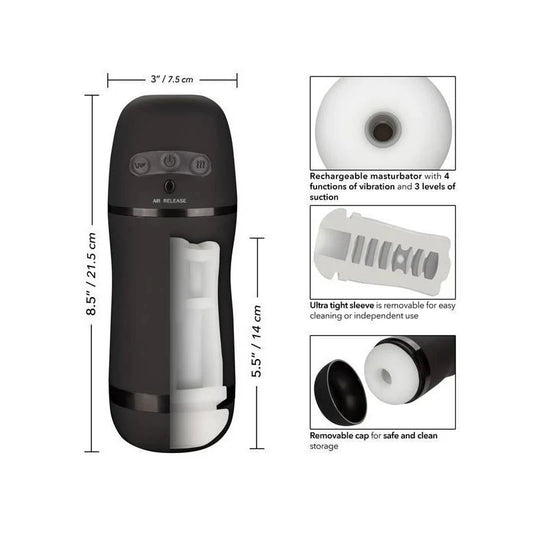 Optimum Power Pulsar Male Stroker - Masturbators and Strokers