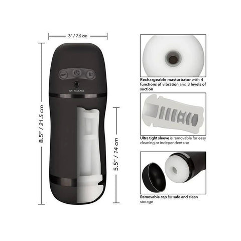 Optimum Power Pulsar Male Stroker - Masturbators and Strokers
