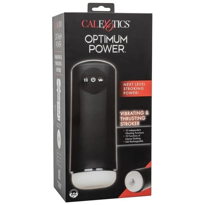 Optimum Power Vibrating and Thruster Male Stroker Masturbators and Strokers