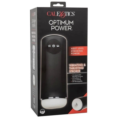 Optimum Power Vibrating and Thruster Male Stroker - Masturbators and Strokers