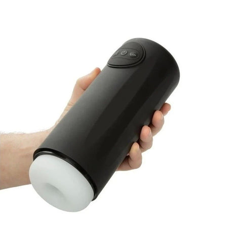 Optimum Power Vibrating and Thruster Male Stroker - Masturbators and Strokers