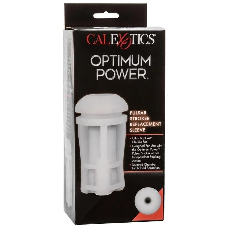 Optimum Power Pulsar Male Stroker Sleeve Replacement Masturbators and Strokers