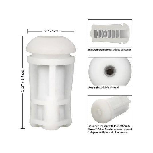 Optimum Power Pulsar Male Stroker Sleeve Replacement - Masturbators and Strokers