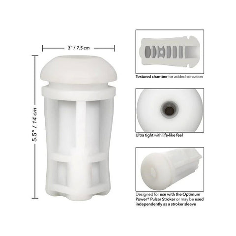 Optimum Power Pulsar Male Stroker Sleeve Replacement - Masturbators and Strokers