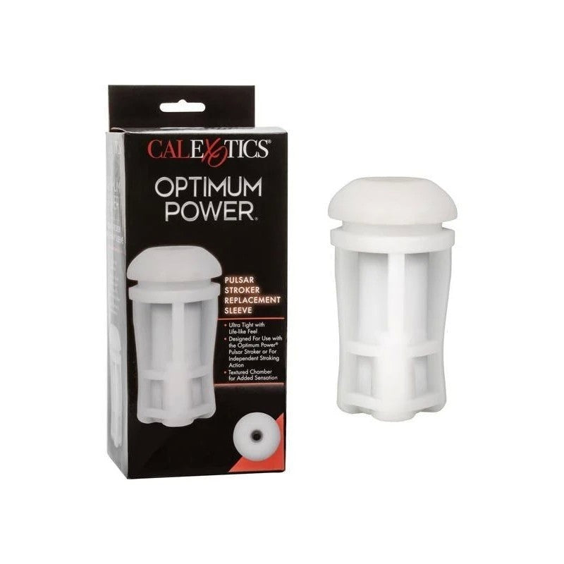 Optimum Power Pulsar Male Stroker Sleeve Replacement Masturbators and Strokers