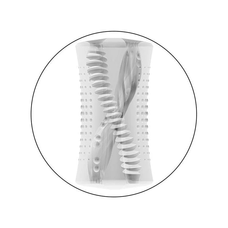 Cyclone Dual Ribbed Realistic Male Stroker Masturbators and Strokers