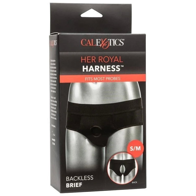 Her Royal Harness Discreet and Comfortable Backless Brief Strap On Sextoys