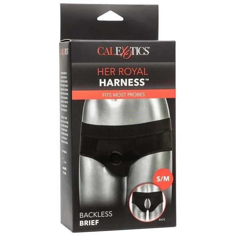 Her Royal Harness Discreet and Comfortable Backless Brief Strap On Sextoys