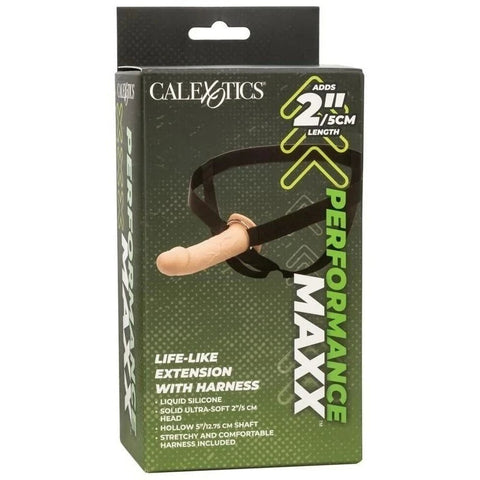 Performance Maxx Life Like Penis Extension with Harness - Pumps, Extenders and Sleeves