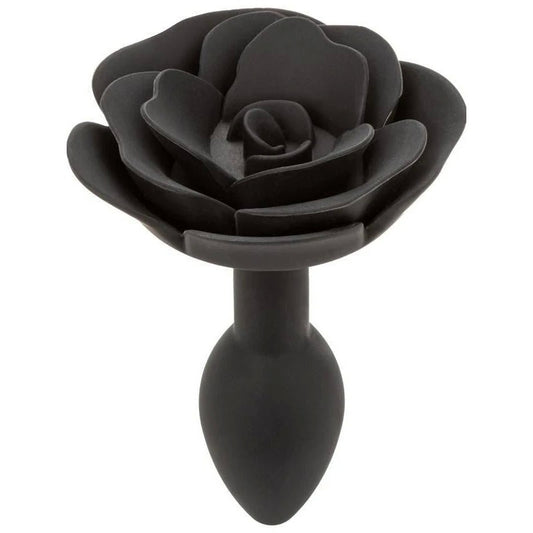 Forbidden Rose Smooth Silicone Anal Plug - Butt Plugs