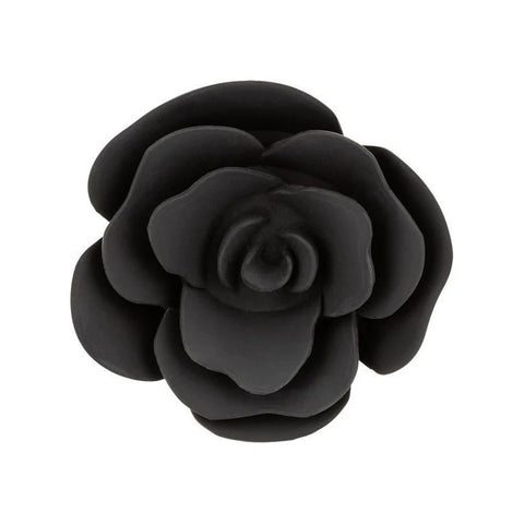 Forbidden Rose Smooth Silicone Anal Plug - Butt Plugs