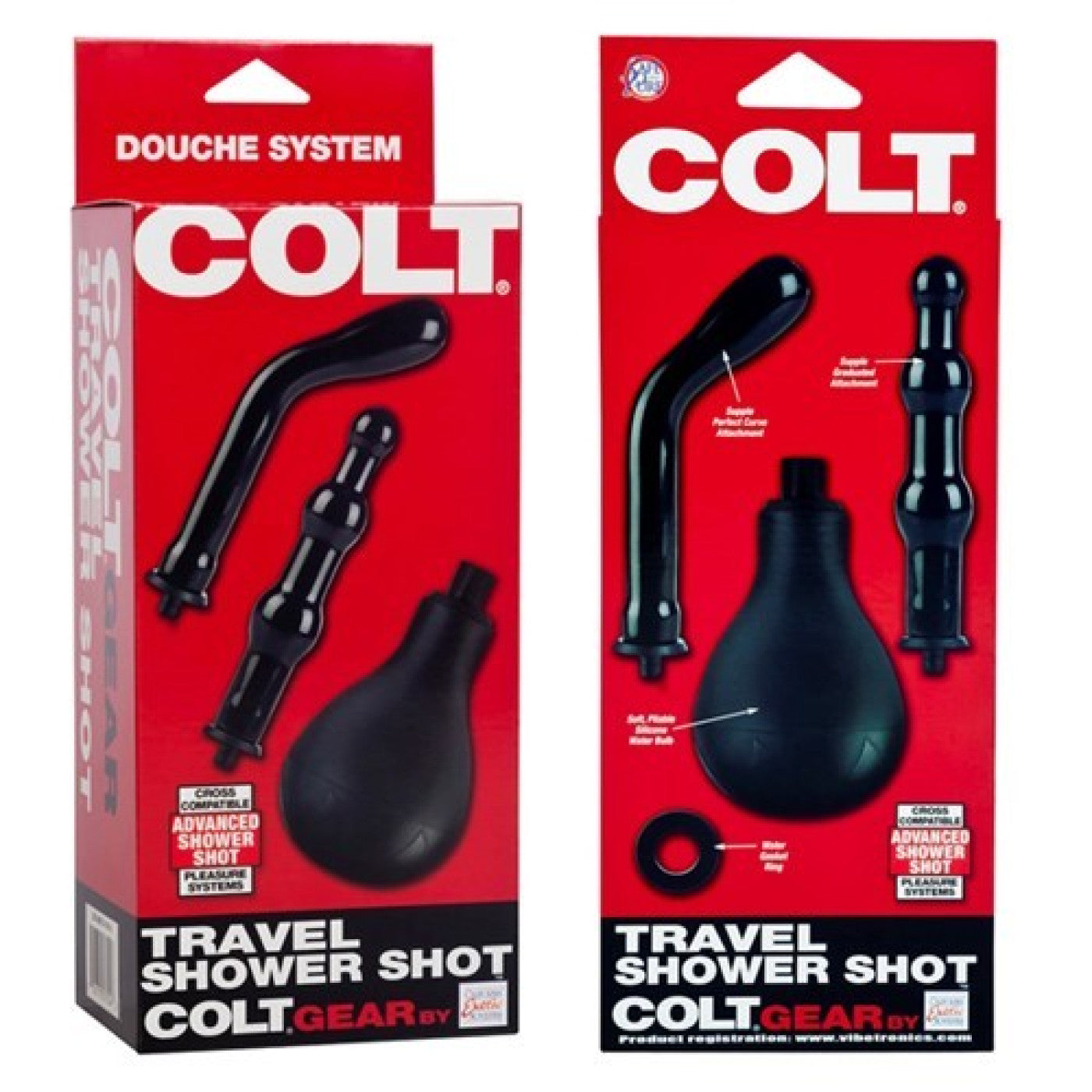 Colt Travel Shower Shot Portable Enema and Douche Enemas and Douches