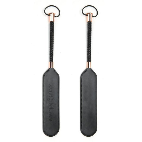 Secret Kisses Faux Leather Paddle - Paddles And Slappers